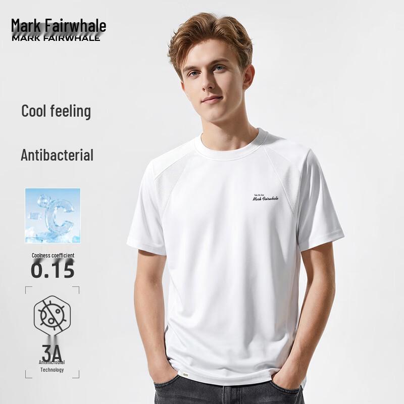 Mark Fairwhale Men's Lightweight Cooling Quick-Dry Short Sleeve T-Shirt