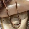 Retro Brown Pearl Double Layer Necklace for Women Girls Light Luxury Design Stacking Pendant Necklaces Party Jewelry Accessories