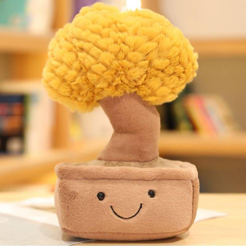 Adorable 28cm Bonsai Tree Plush Toy For Home Decoration