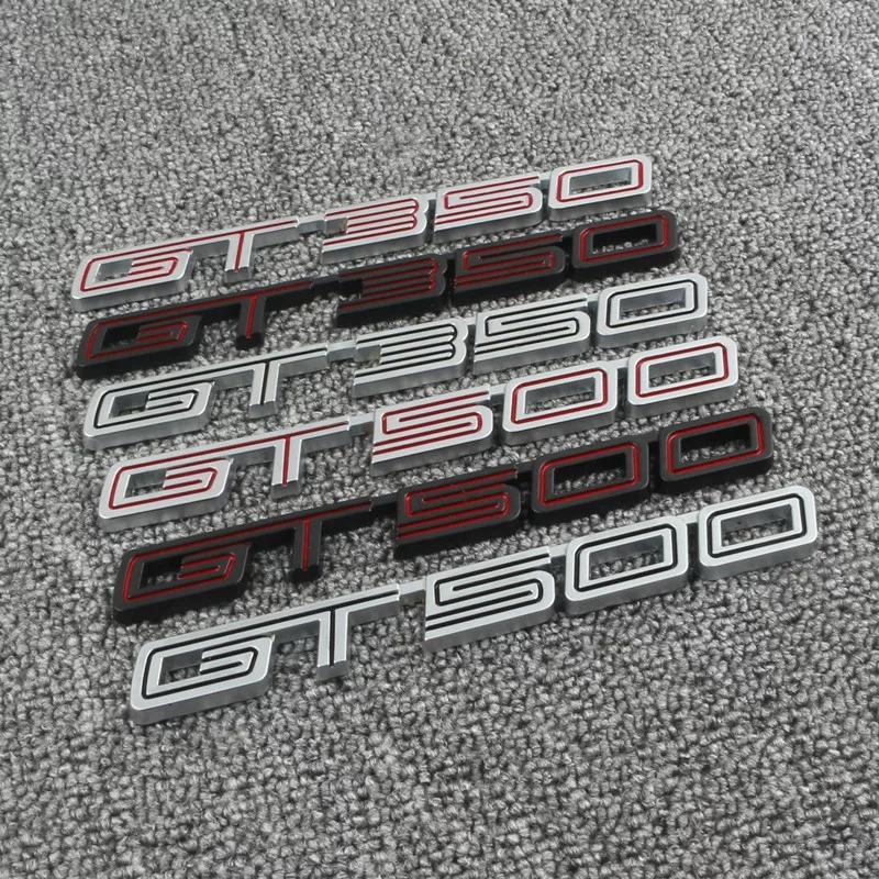 Geschikt voor het aanpassen van GT500 spatbord zijmarkering Mustang Shelby logo GT350 achtermarkering
