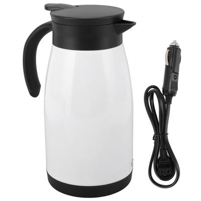 Reisekochkessel 680 ml Fassungsvermögen Doppelwandig 304 Edelstahl Ergonomischer Griff 12V 24V Duale Spannung Wasser