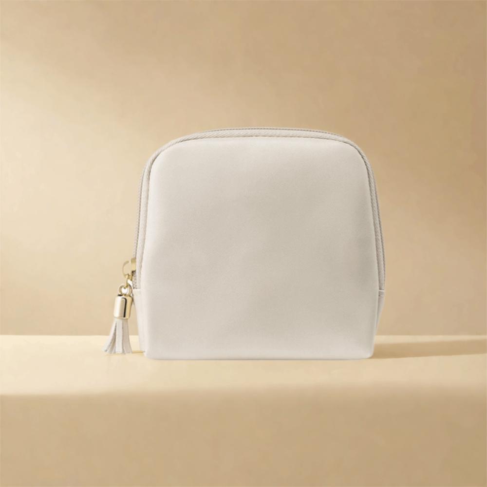 Earrings Bracelet Mini Cosmetic Bag PU Leather Jewelry Storage Case Simple Jewelry Holder  Outdoors