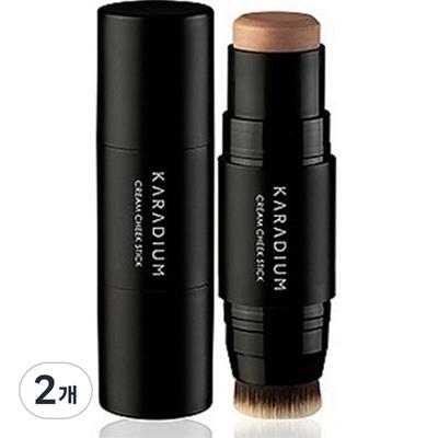 Karadium Cream Cheek Stick 8g, 2 Pieces, No. 5 Shading