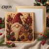 Artistic Relaxation Activities Christmas Faux Pearl Art Kit, Tree Wreath Painting DIY Craft Projects Sparkling Diamond Kit for Adults, Holiday