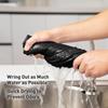 WEAWE Microfiber Water Quick 12 33 X 33 Black Cloth, Absorbing, Drying, Towel, Multifunctional, Dishcloth, Sheets, Cm,