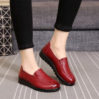 Fashion New Spring Autumn Fashion Women's Wedge Casual Single Shoes Comfortable Femme Shoes Easy and Comfortable