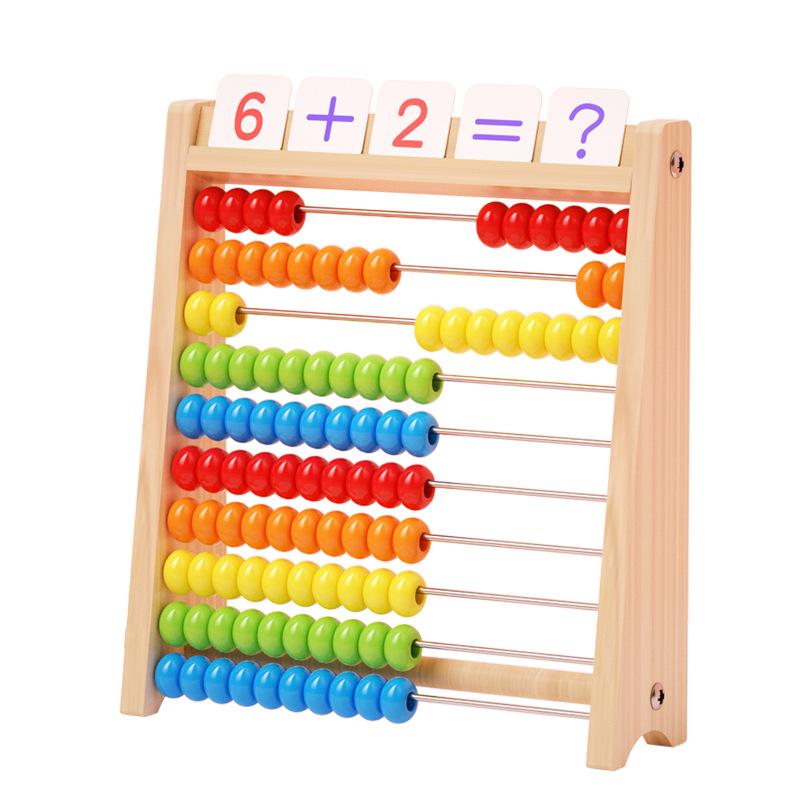 Children's Abacus Math Tool: 3-10 Years Educational Addition & Subtraction Frame
