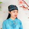 Ethnic Turban Hats Embroidery Headscarf Fashion Hair Cover Cap  for Women