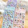 1 pc/4 pcs Japanese Style Ghost 3D Relief Stickers Scrapbooking Diy Journal Cute Stationery School Family Sticker