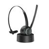 Wholesale Custom On-Ear Wireless Telephone Headphones with Qualcomm Chipset Single Side Microphone Call Center Headset