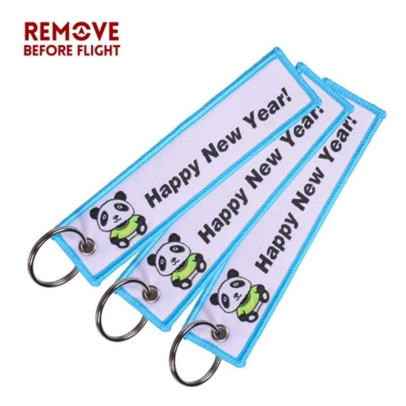 Удалить перед полетом милый брелок с узором панды веселый рождественский брелок милые — фото 4
