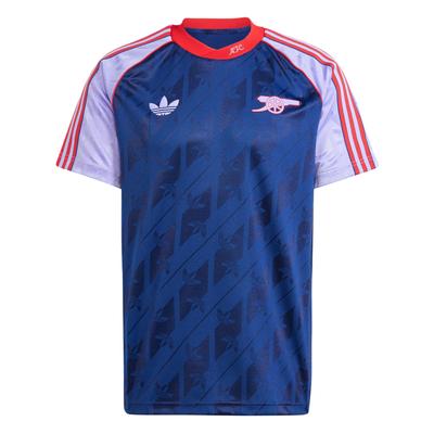 Originals Arsenal Series Comfortable Casual Retro Sports Short Sleeve Football Shirt Men Tops Night-Sky-Purple IS6505