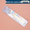 Plated Iridescent Precision Stainless Steel Rose Gold Feather Tweezers for Grafting False Eyelashes