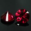 Natural Red Ruby Loose Gemstone 16.15 Ct Round Shape Pair for Jewelry Making and Gem Collections