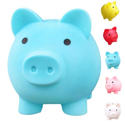 Niedliche Schweinebank aus Kunststoff in verschiedenen Farben für Jungen, Mädchen, Kinder und Erwachsene