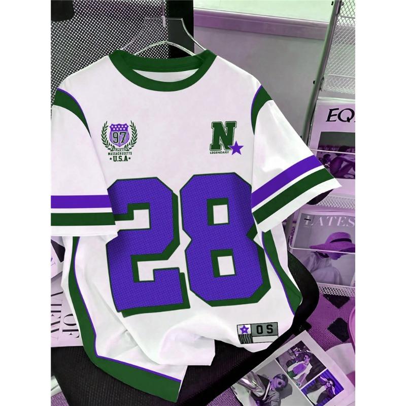 

2026Summer New Men s New York No.96 Print 3D Digital Print Baseball 6XL