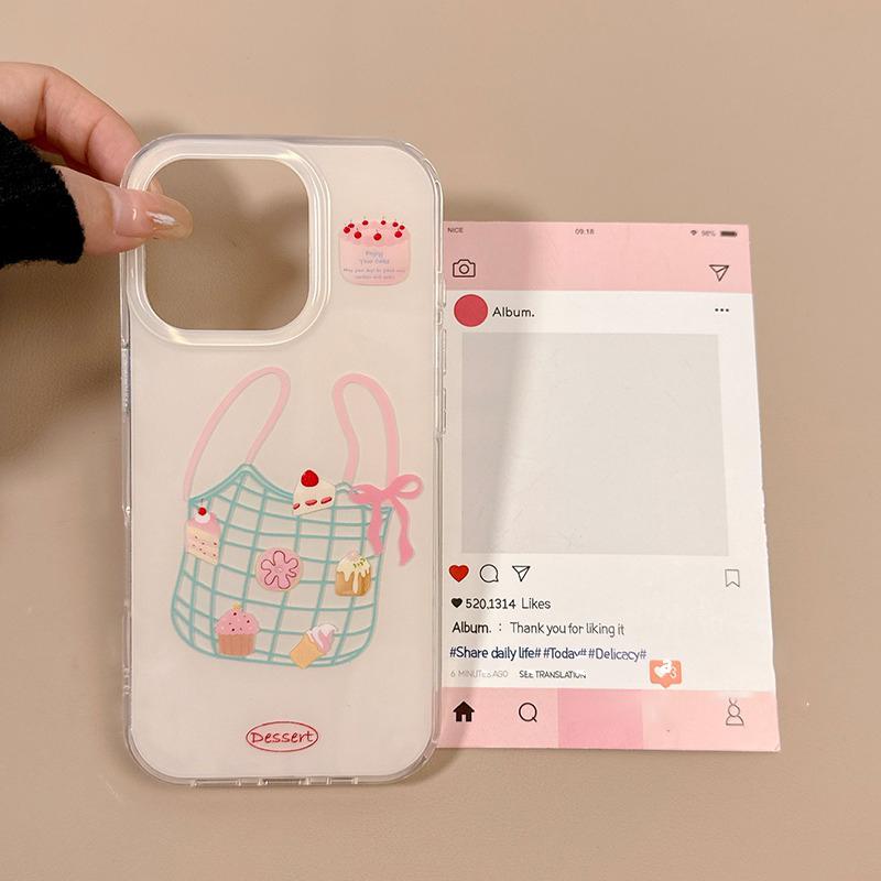 IMD Phone Case for iPhone 11 13 16 Pro Max Case iPhone 13 14 15 Pro Max 12 13 Pro Max 13 Pro 14 Pro Cartoon Cute Flower Animal Shock Wear-resistant