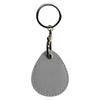 Leather Card Holder Keychain Key Ring Door Lock Access Tags ID Card Case Keychain Access Card Bag Key Tag Ring