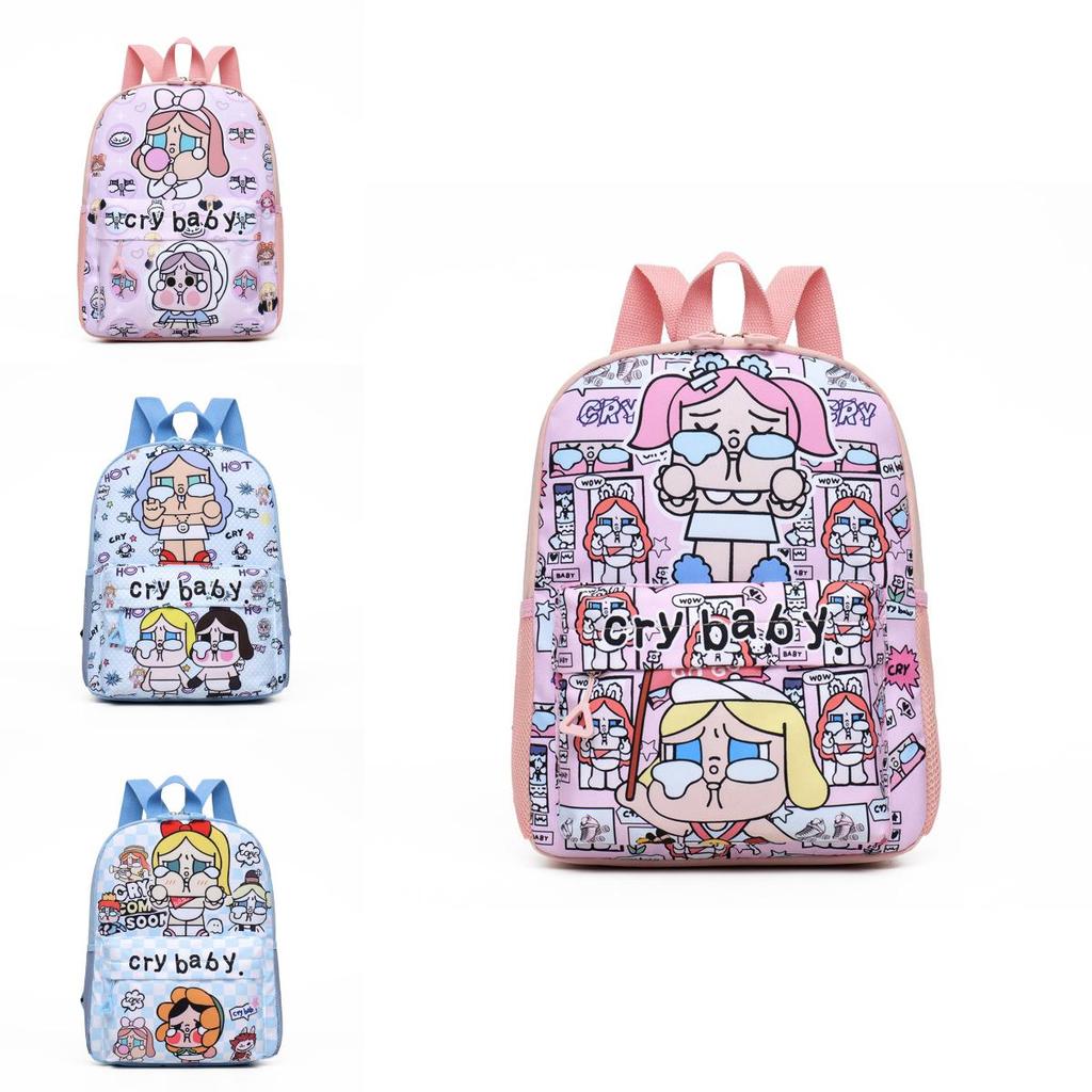 Crybaby Pattern Backpack Cartoon Large Capacity Waterproof Children Bag School