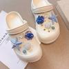 Shoe Decorations Imitation Pearl Colorful Flower Handmade DIY Beaded Shoe Buckle Shoes Decorative Accessories 2026 Fashion New