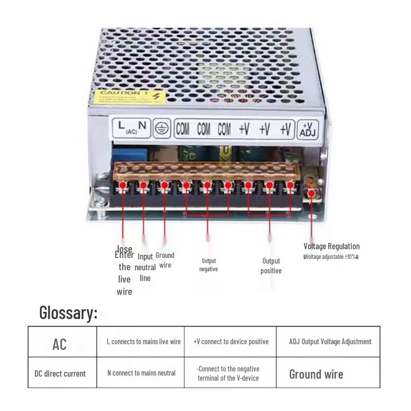 FaPuOu 5V 40A LED Switching Power Supply