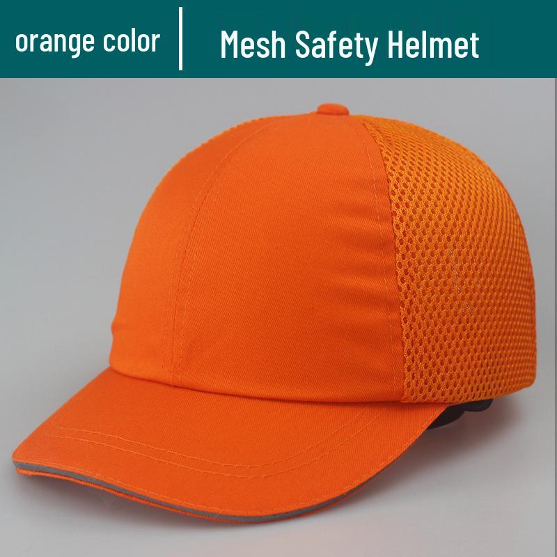 Breathable ABS Safety Helmet with Duckbill Design - Lightweight, Anti-Smash & Collision Protection for Work Environments