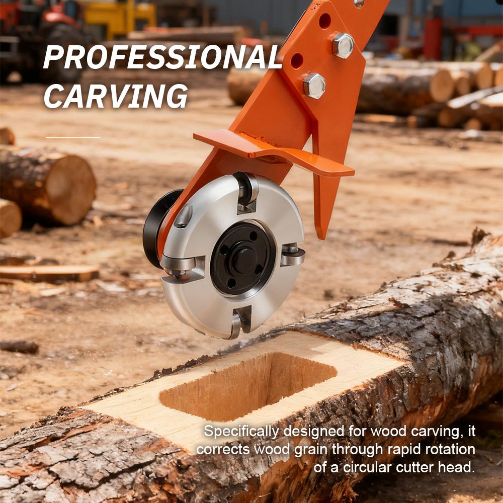 Heavy-duty Chainsaw Woodworking Grooving Machine Wood Peeling and Carving Tool for Carving Wood Safe Tool Wood Peeling Equipment