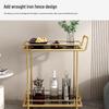 2-Tier Mobile Serving Cart
