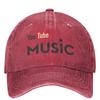 YouTubed Baseball Cap American Video Music Casual Unisex Women Trucker Hat Sunscreen Outdoor Sports Baseball Caps Gift