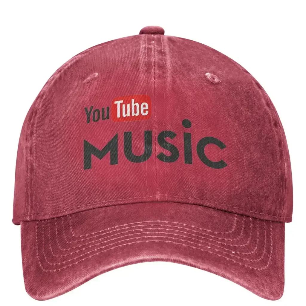 YouTubed Baseball Cap American Video Music Casual Unisex Women Trucker Hat Sunscreen Outdoor Sports Baseball Caps Gift