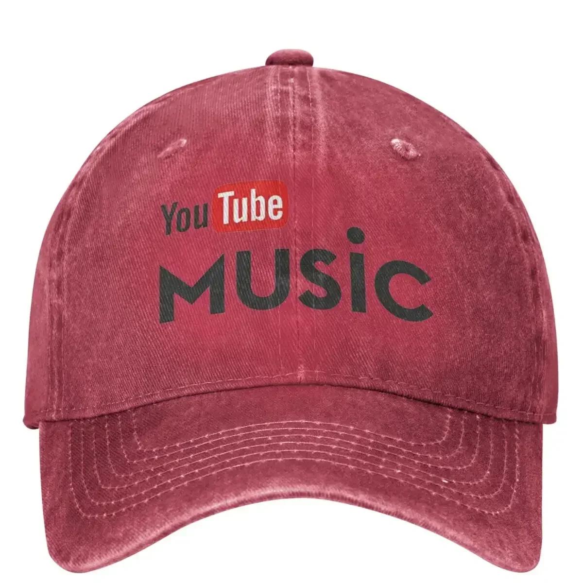 

Бейсболка YouTube Американская Видео Музыка Повседневная Унисекс Женская Тракерная Кепка Защита от Солнца Для Активного Отдыха Бейсболки Подарок One Size