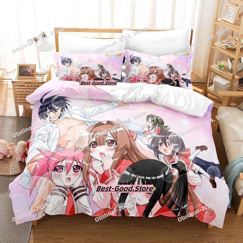 Seto No Hanayome My Bride Is A Mermaid Set Biancheria da Letto Singolo Twin Full Queen King Size Set per Letto Camera da Letto Adulti Set Copripiumino Anime