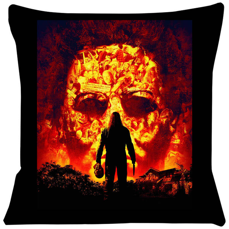 Cushion Cover Halloween Stills Pillow For Chairs Home Decorative Cushions For Sofa Throw Pillow Cover Sj-106