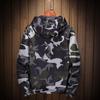 Premium Reversible Men Jacket Coats Male Casual Hooded Camouflage Windbreaker Outwear