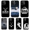 Eishockeyfeld Luxus Handyhülle Für iPhone 16 15 14 13 12 11 Pro Max XS X XR SE 7 8 Plus Weiches Silikon Klare Hülle