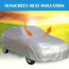 Universal Car Cover All Weather Protection Waterproof Dustproof UV Resistant for Outdoor Parking