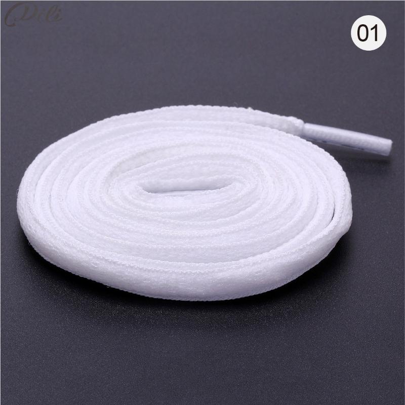 Fashion Multi Color Durable Non Fading Round Shoelace Black White Dirt Resistant Versatile Shoelaces Half Round Shoe Accessories