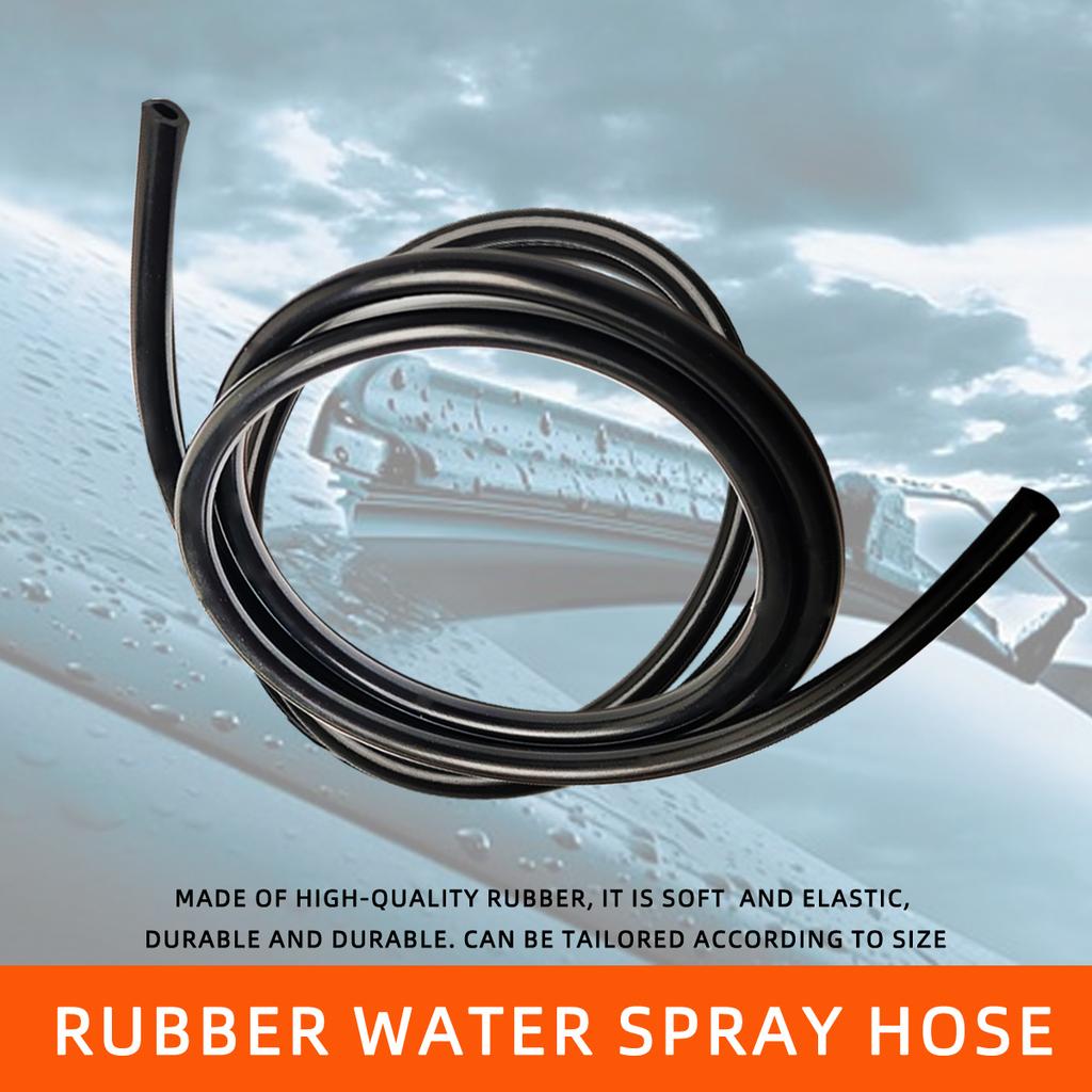 1/2/3/4M Windshield Wiper Washer Nozzle Hose with Connector Kit T Y Straight Pipe Windscreen Spray Jet Water Hose Fluid Tube