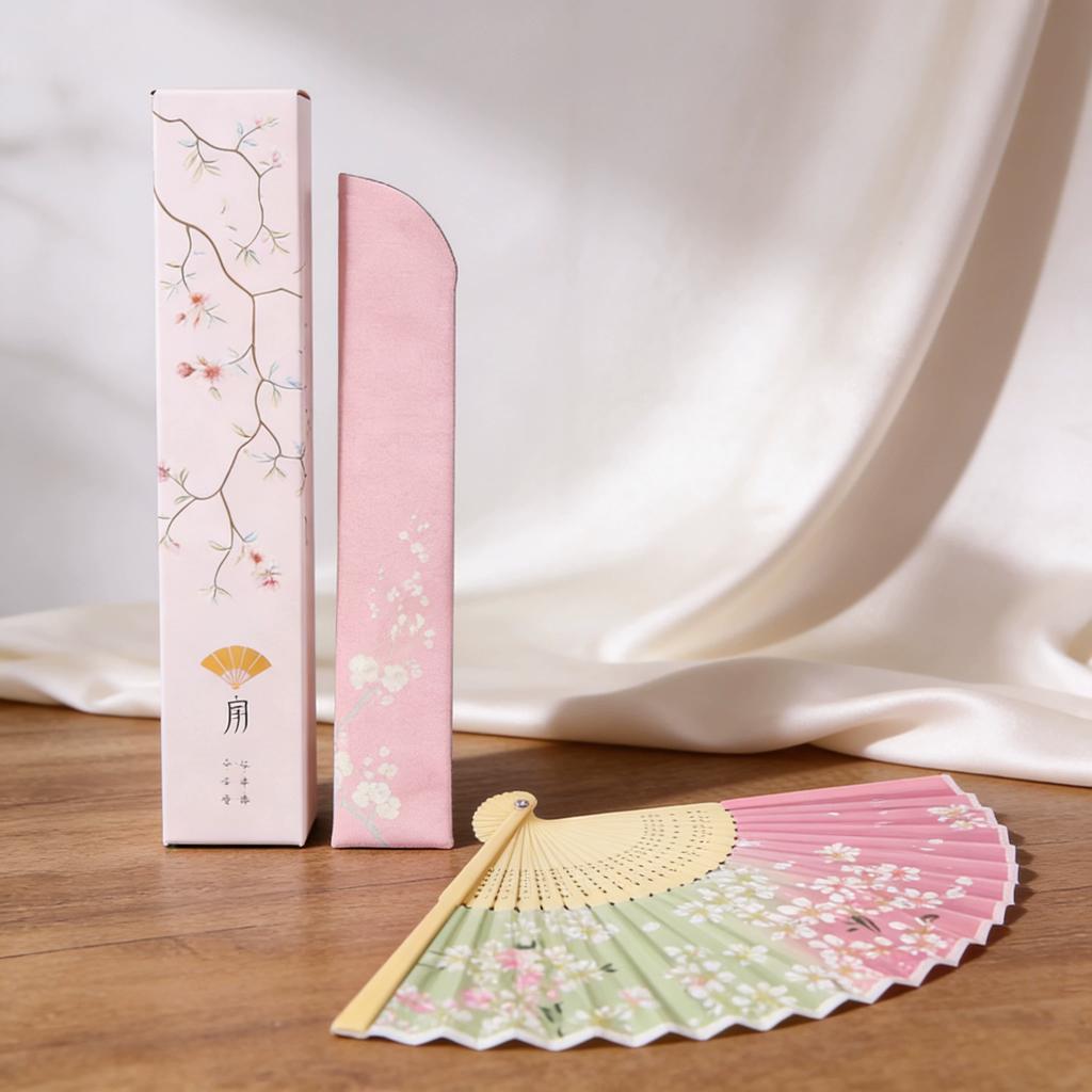 Elegant Fan Hall Retro Style Folding Fan Female Summer Japanese Style Portable Portable Tassel Small Folding Fan Chinese Style Han Costume Fan