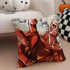 AAttack on Titan Cushion Cover Linen Pillow Case Soft Breathable Protective Couch Room Decoration