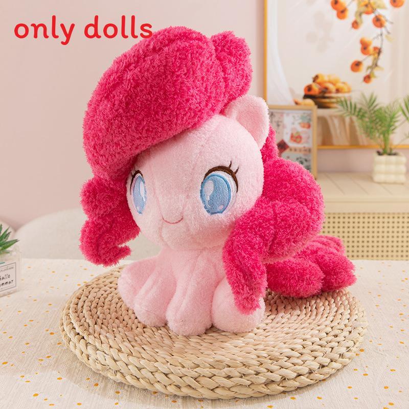 

Плюшевая игрушка Единорог My Little Pony с наполнителем из ПП-хлопка для детского подарка на день рождения Pink,28cm
