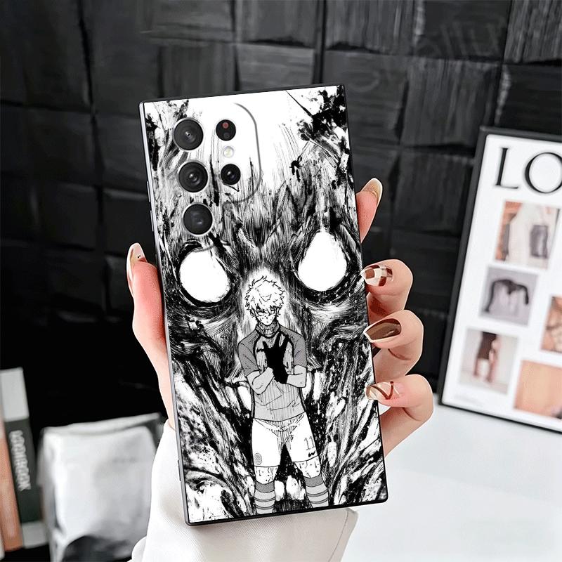 Blue L-Locks Nagi Seishiro Soft Phone Case for Samsung Galaxy S26 S25 Edge S24 Ultra S23 Plus S22 S21 FE S20 Black Cover Back Sh Samsung S22 Plus