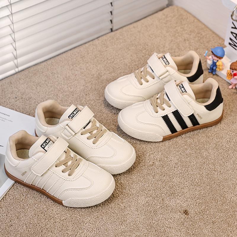 Children's Sports Shoes 2025 Spring and Autumn New Girls Soft-soled Casual Shoes Medium and Older Children's Non-slip German Training Shoes Boys' S
