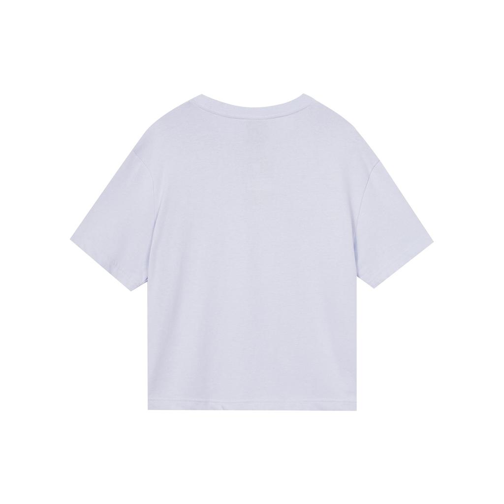 Nike Crop Tops Women's Purple Crew Neck Moderate CZ8912-576