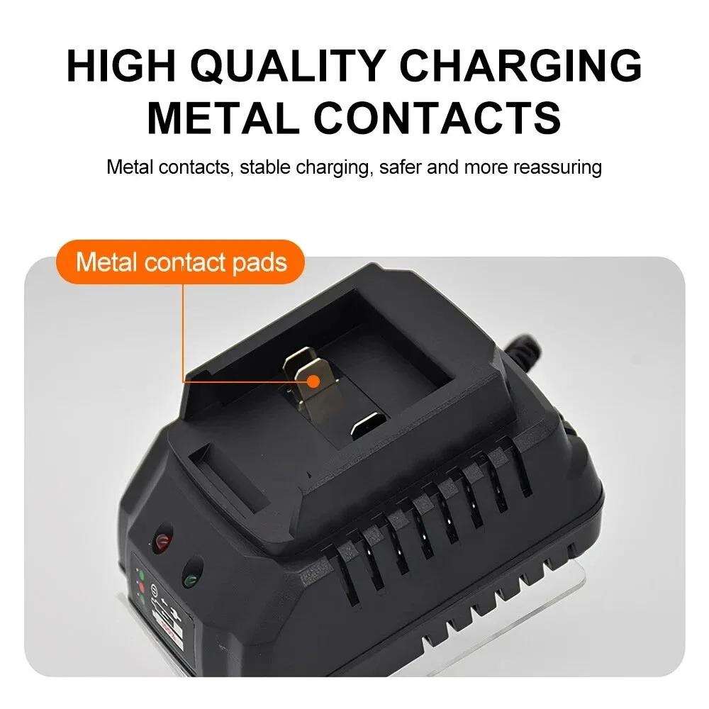 12.6V 2A/18V 21V 1.8A 2A Lithium Battery Charger for Makita Electric Drill Polishing Machine Lawn Mower Washer Battery Adapter