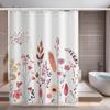 Bathroom Thickened Waterproof Curtain Mildew Proof Shower Curtain Shower Partition Curtain Shower Curtain Bathroom Curtain Free Perforation