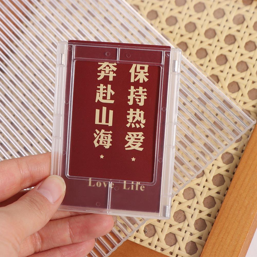 Acrylic Magnetic Picture Frames Magnet Design Acrylic Card Display Stand Photo Frame Storage Photo