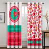 Pink Sweet Candy Ice-cream Girl Princess Window Panel Drapes In Children Bedroom Space Living Room Hall Treatments Kitchen Decor Drapes Blinds
