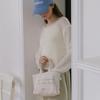 ouior little things bag_natural green