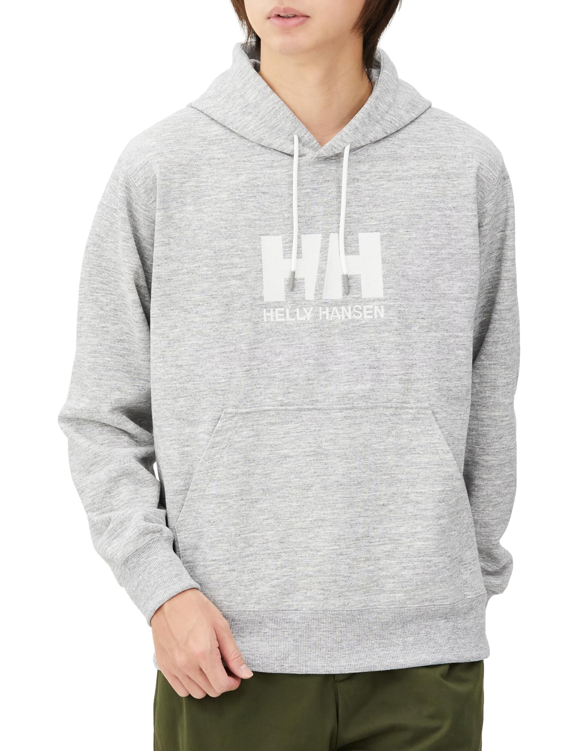 Helly Hansen HH Logo Sweat Parka, Mixed Gray